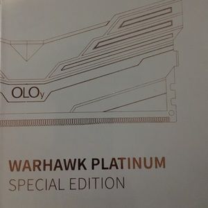 Warhawk Platinum special edition PC Ram
